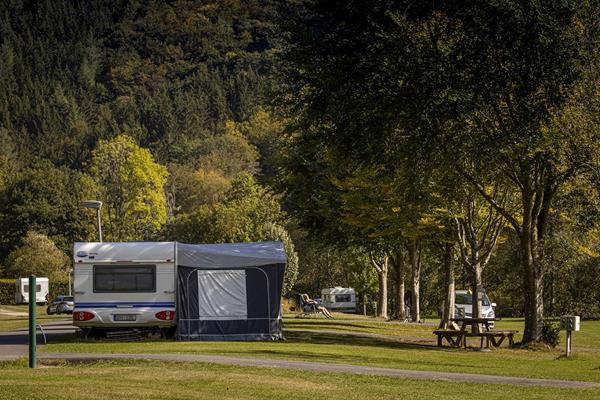 Het kampeerterrein - Camping